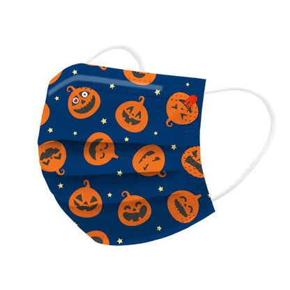 Máscaras de Halloween Máscaras planas con estampado de Halloween