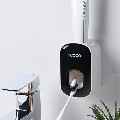 Wall-Mounted Automatic Toothpaste Dispenser Set