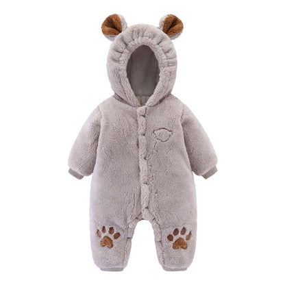 Monos para bebé recién nacido, ropa de bebé, mameluco acolchado para bebé