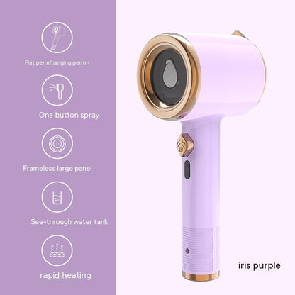Mini vaporizador portátil de mano para ropa, plancha de tela para ropa, viajes, electrodomésticos, máquina de planchado vertical con enchufe estadounidense.