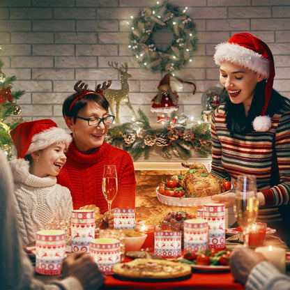 3-Pack Christmas Flameless LED Candles (Remote & Timer)