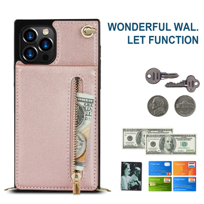 Funda para teléfono con cremallera Funda para teléfono bandolera