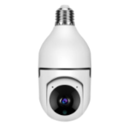 Cámara WiFi 1080P Bombilla Zoom 4X Cámara E27 Hogar 5GWiFi Alarma Monitor
