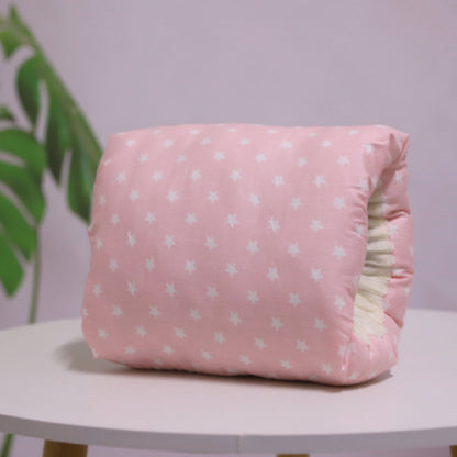 Almohada de lactancia ajustable de algodón para bebés, lavable, para el brazo