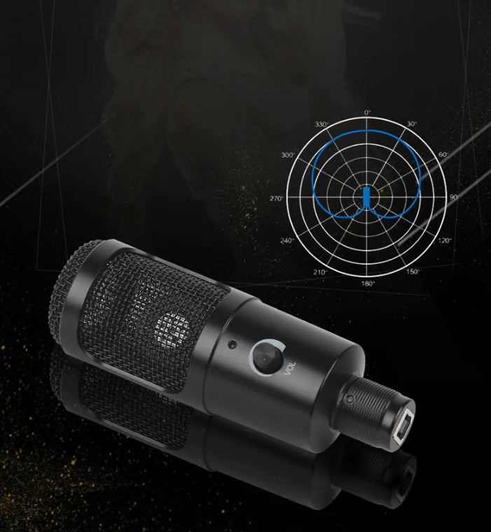 Pro Condenser Microphone for Streaming