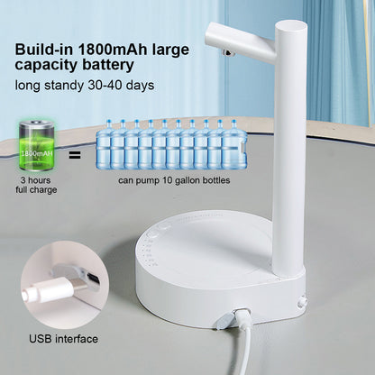 Dispensador de agua eléctrico de escritorio, dispensador automático, dispensador de agua recargable.