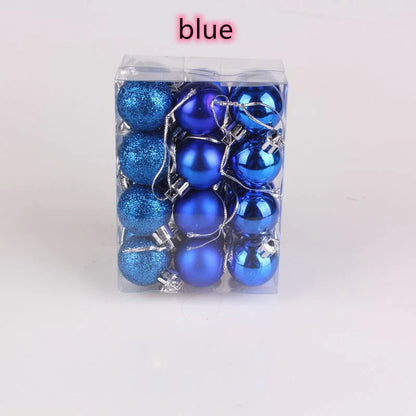 24-Pack Christmas Tree Ornaments