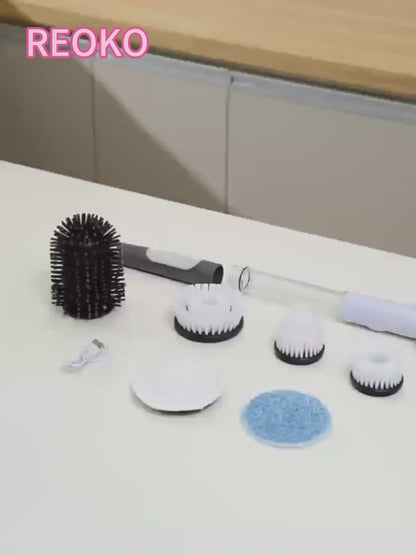 Rechargeable Electric Power Scrubber for Bathroom & Kitchen