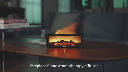 Flame-Effect Waterless Aroma Diffuser