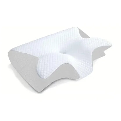 Ergonomic 2-in-1 Memory Foam Support Pillow